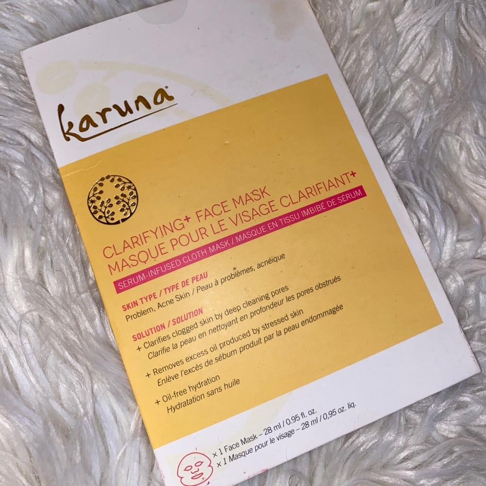 Karuna clarifying face mask